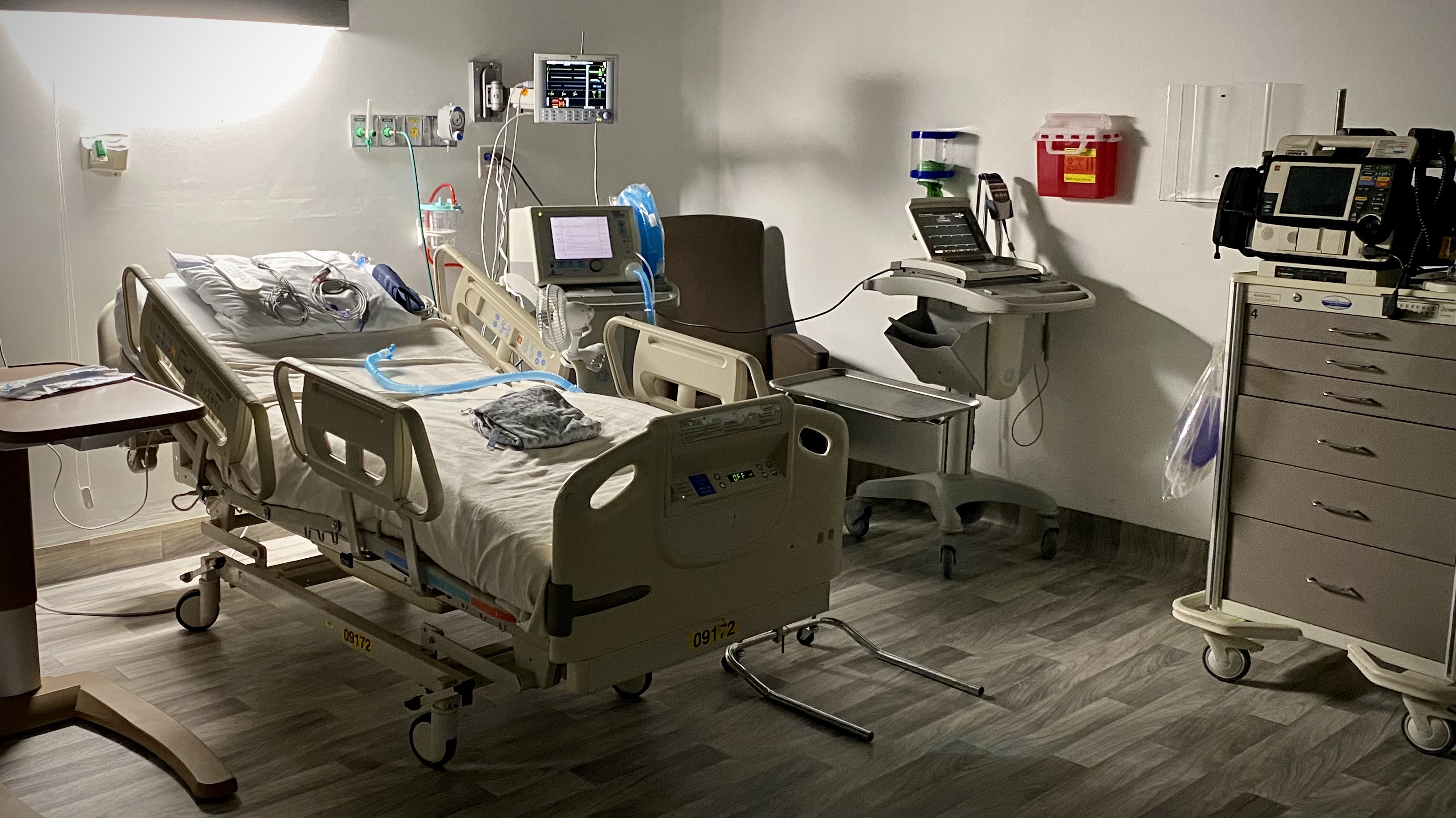 The ICU room